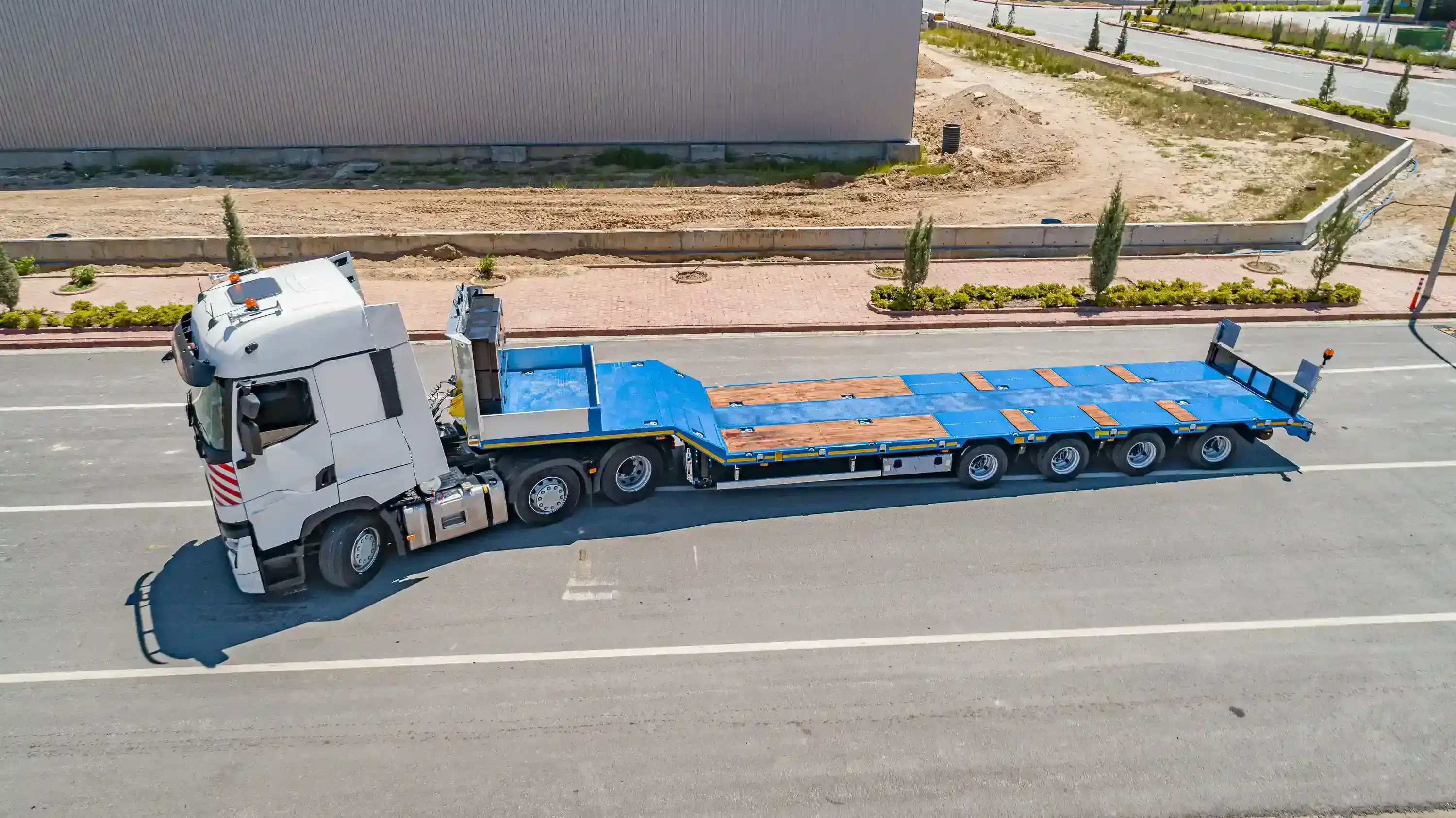4 AXLE 8 TON LOWBED
