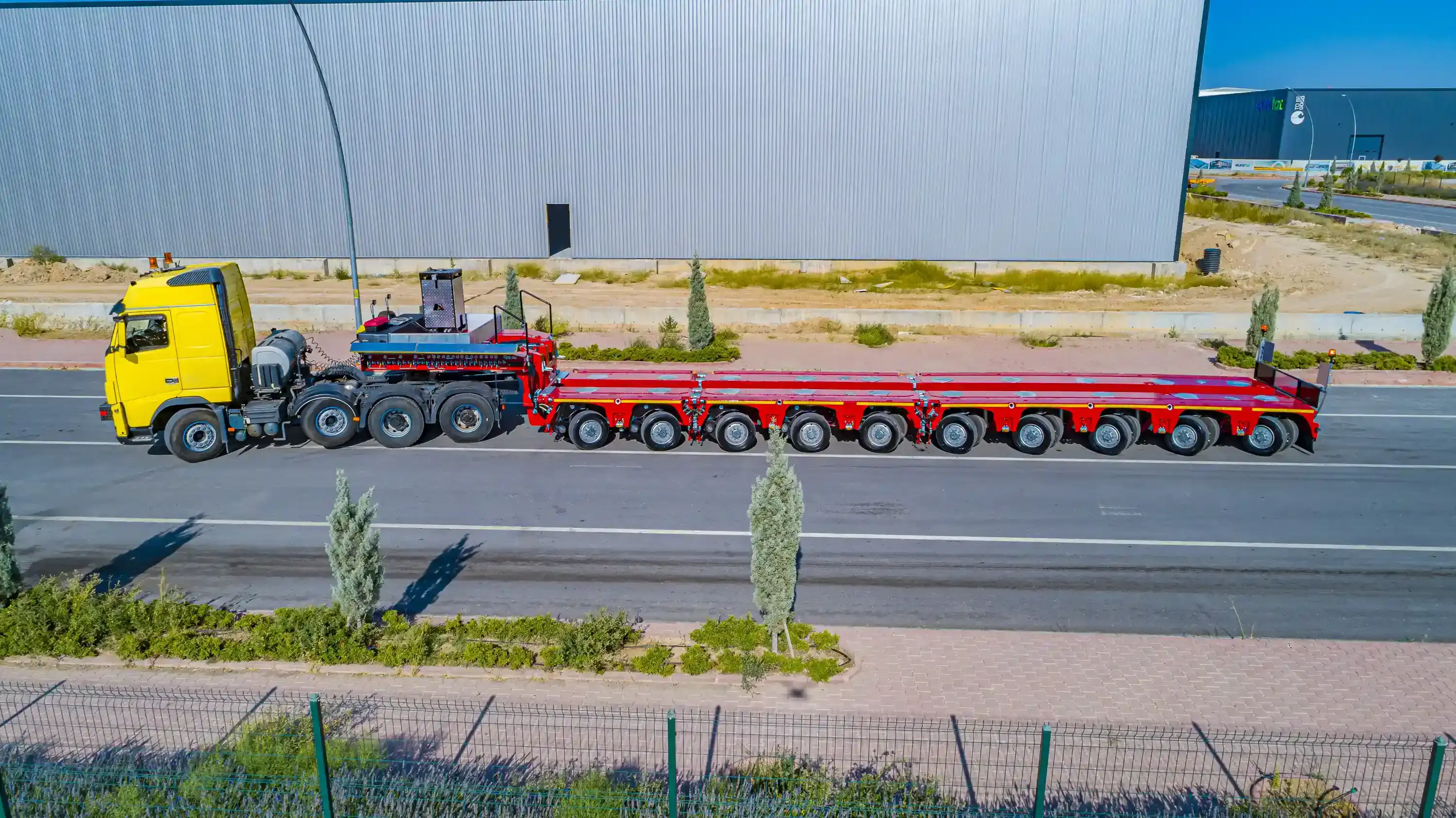 10 PENDLE AXLE MODULER TRAILER