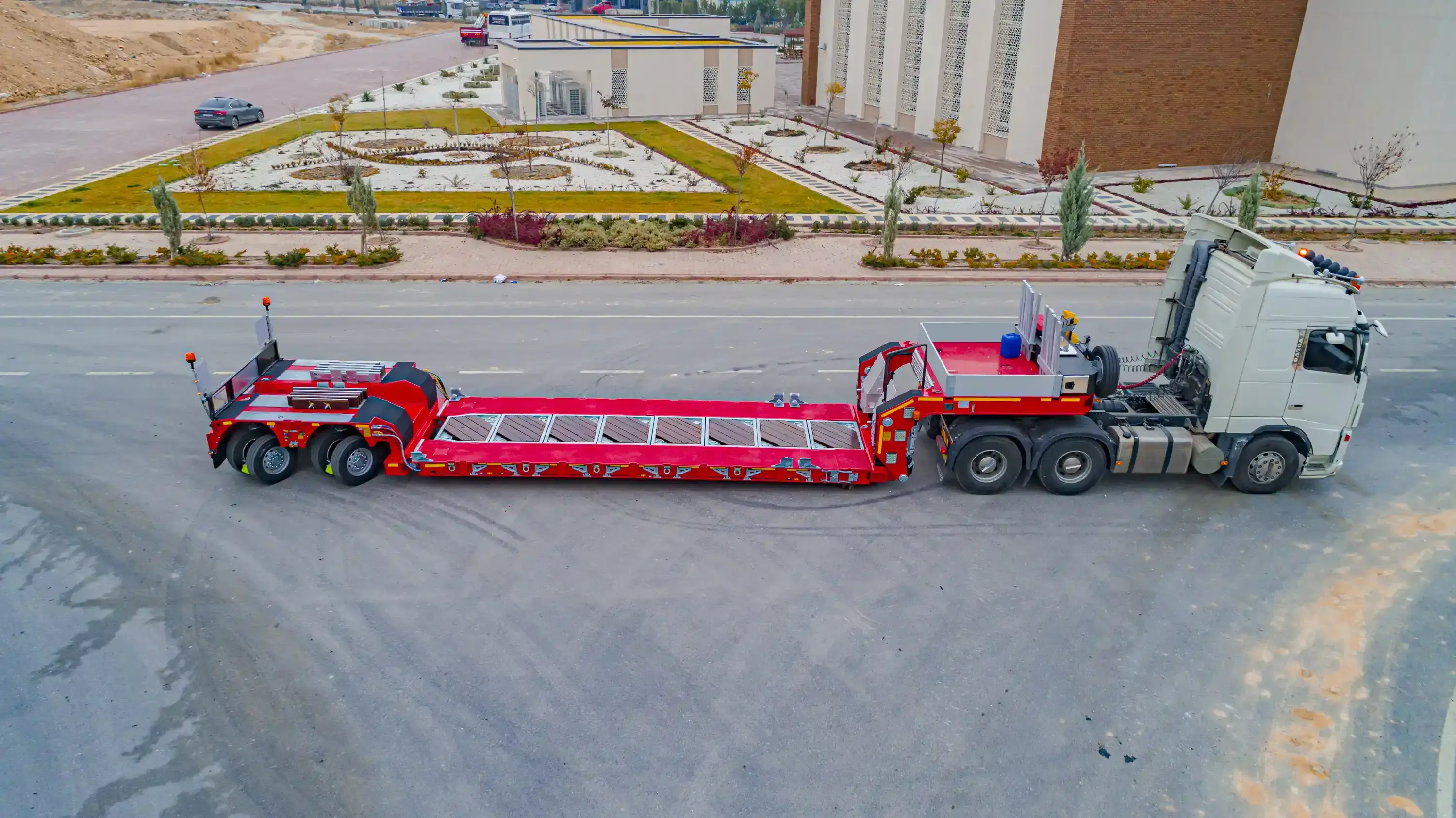 2 PENDLE AXLE EXTENDABLE LOWBED